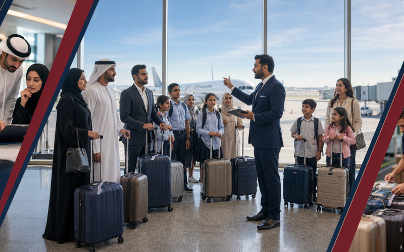 Group Flight Booking UAE